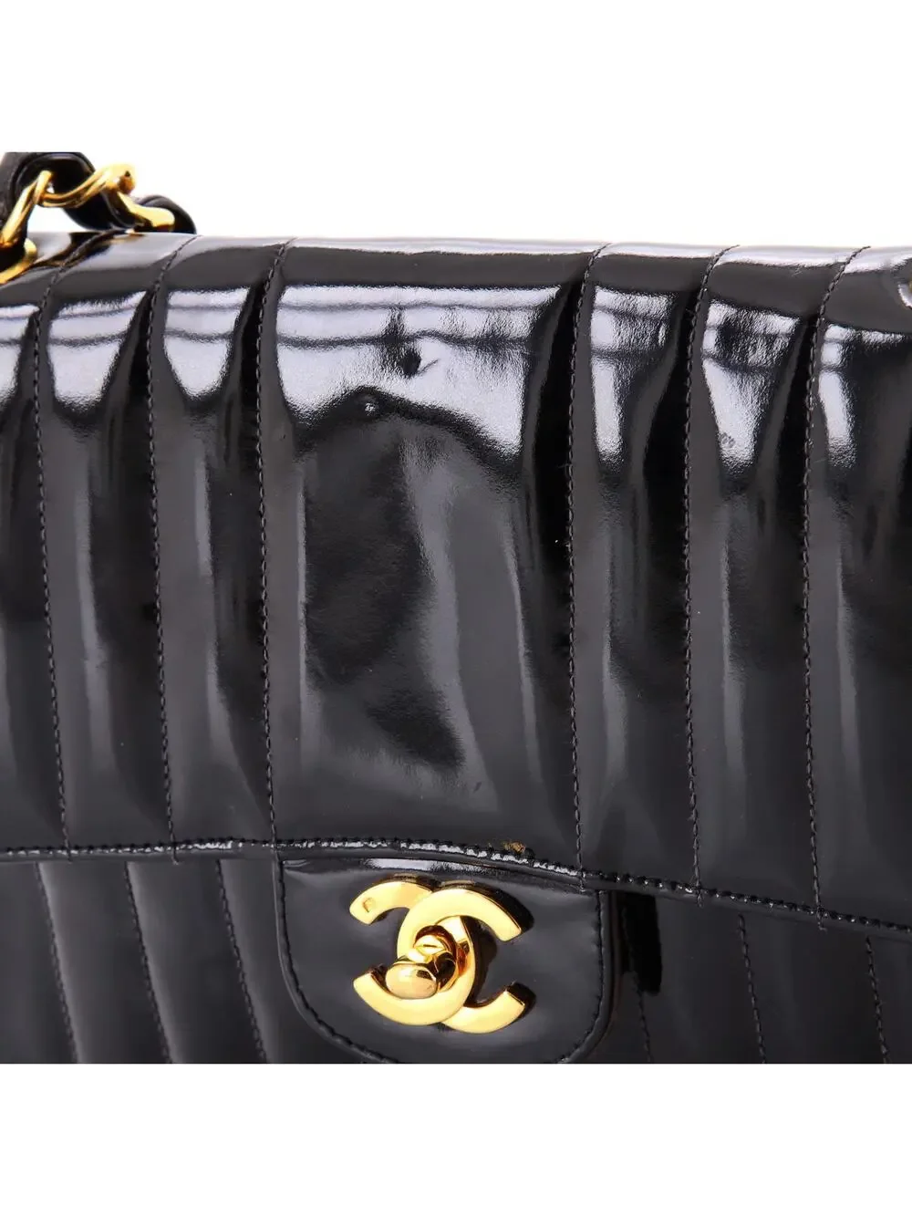 Chanel Vintage Cc Chain Flap Bag #294729C22B